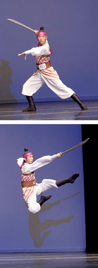 李博建在2009年中國舞舞蹈大賽 Gordon competition