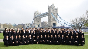 During the day, we visited typical London sights like the Tower Bridge. (Annie Li)
