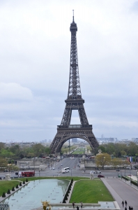 Of course, it wouldn't be a trip to Paris without a photo with the Eiffel Tower. (Annie Li)