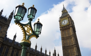 A shot of the Westminster Tower, recently renamed Elizabeth Tower in honor of The Queen's Diamond Jubilee. (Alison Chen)