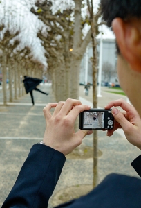 Danser Yuan Ming in San Francisco. (foto door danser Jun Liang)