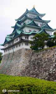 The Nagoya Castle was originally built in 1612. Much of it was destroyed by fire during air raids in 1945, and then reconstructed in the late 1950s. (photo by dancer Ben Chen)