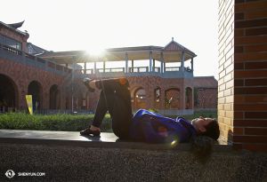 Also known as the site where Principal Dancer Erin Battrick once took a nap. (photo by dancer Stephanie Guo)