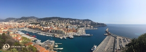 The first stop was in a city on the French Mediterranean coast. (Photo by MC Leeshai Lemish)