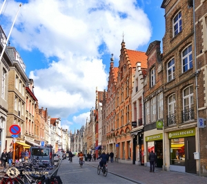 The streets of Bruges. (Photo by dancer Joe Huang)