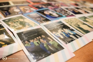 And some polaroids. (Photo by dancer Helen Li)