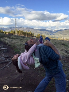 Others, like MC Leeshai Lemish, chose to spend vacation with their families. 