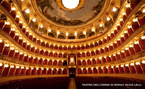 We performed at the Teatro dell'Opera, one of the most renowned opera houses in Italy.