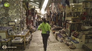 וכמובן, סיור בשוק העיר העתיקה של ירושלים (צילום: טיפאני יו)
