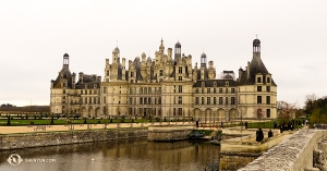 We also saw the very recognizable French renaissance style Château de Chambord in Chambord, Loir-et-Cher, France. (Photo by dancer Felix Sun)
