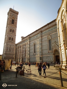 Back to work. After visiting Venice, we perform at the Teatro Verdi in Florence, taking a bit of time to explore the surrounding area while in town. (Photo by Tony Zhao)