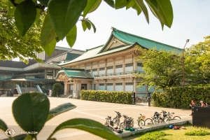 We also came across this temple that was right next to one of the theaters we are performing at. (Photo by Andrew Fung)