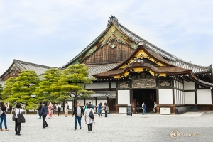 We also stop at Nijo Castle in Kyoto, Japan. (Photo by Andrew Fung)