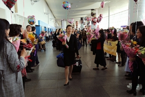 È stato un tour impegnativo per tutte e cinque le compagnie di Shen Yun. Quest'anno siamo stati in oltre 151 città in 19 Paesi in tutto il mondo, inclusi quaranta diversi stati degli Stati Uniti (foto di The Epoch Times)