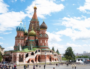 Dancer Stephanie Guo heads in a very different direction for break. The colorful onion domes of Moscow, Russia beckoned. 