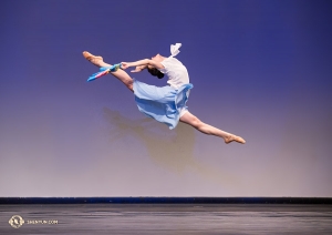 Traveling Firebird Leap by Bella Fan.
