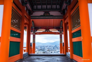 Kyoto from atop Kiyomizu-dera Temple. (Photo by Michelle Wu)