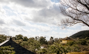 Formerly the retirement villa of a powerful shogun, Golden Pavillion became a Zen Buddhist monastery in 1408. (Photo by dancer Michelle Wu)