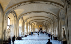 Opened in 1793, the museum now exhibits more than 380,000 objects and 35,000 works of art. (Photo by Kexin Li)