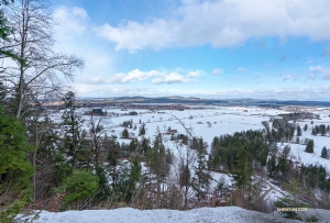 A view of the landscape around Neuschwanstein Castle. (Photo by Andrew Fung)