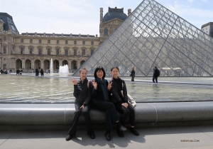 And when in Paris, you naturally have to visit the Louvre. (Photo by Angelia Wang)