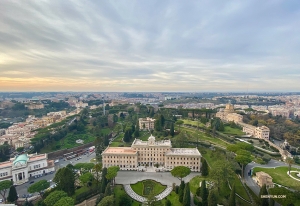 After climbing all those steps, the performers are rewarded with an amazing view.

(Photo by Rachael Bastick)