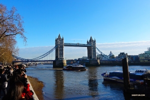 The iconic Tower Bridge in London took 432 construction workers eight years to build— but it was worth it! 

(Photo by Jeff Chuang)