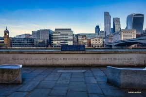 At 215 miles, the River Thames is the longest river completely in England.

(Photo by Tony Xue)
