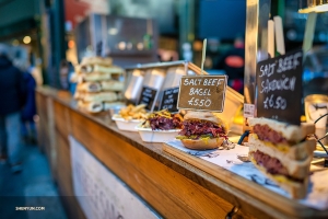The street food in London does not disappoint. 

(Photo by Tony Xue)
