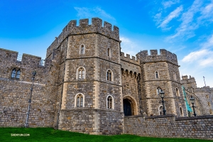 On the last day in the U.K. before leaving for Brazil, performers visit Windsor Castle in Berkshire.

(Photo by Tony Xue)