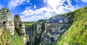 Lush green and clear blue, everywhere we looked, nature showed us her breathtaking beauty.