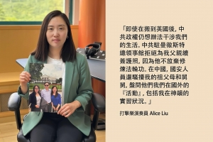 來自他們自己的聲音: <a target='_blank' href='https://www.shenyuncommunity.org/zh/post/lisa-yang-1'>閱讀打擊樂演奏員Alice Liu的故事</a>